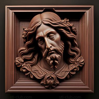 3D model st jesus (STL)